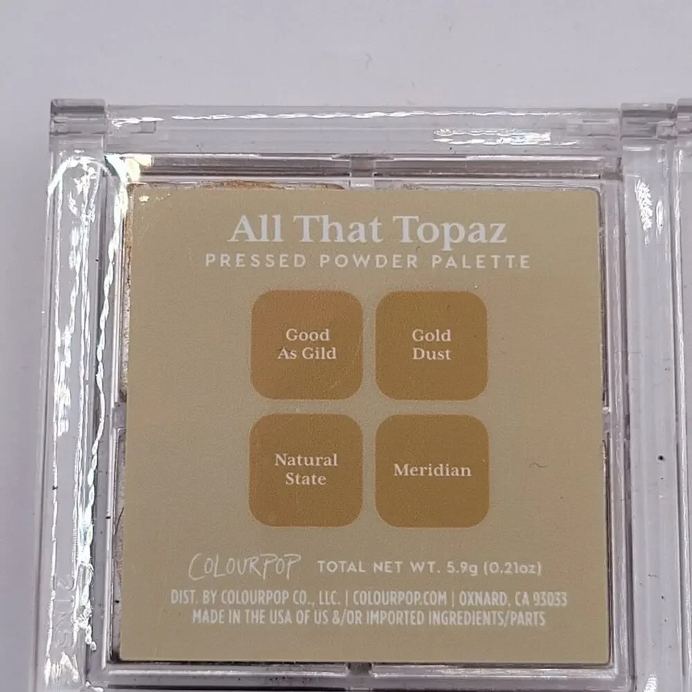 Color Pop Eyeshadow Lot 4 Pieces Neutrals